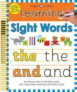 Wipeclean Learning Sight Words