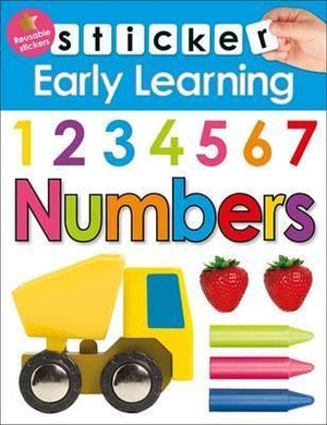 Earlylearning Numbers Sticker - BookMarket