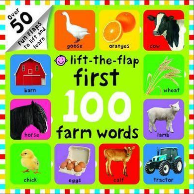 Liftflap First 100 Farm Words - BookMarket