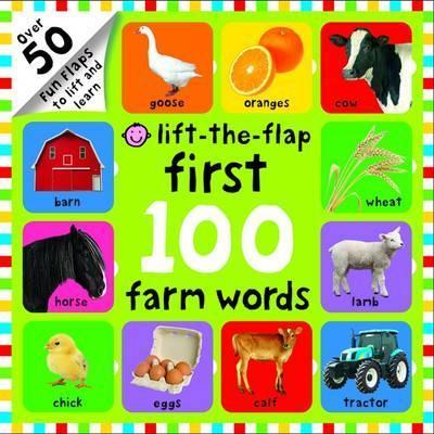 Liftflap First 100 Farm Words - BookMarket