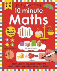 Wipeclean Workbk 10 Min Maths