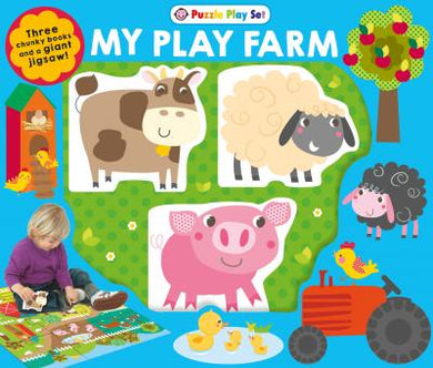 Farm Puzzle Playset : My Play Farm 3Bb +Jigsaw - BookMarket