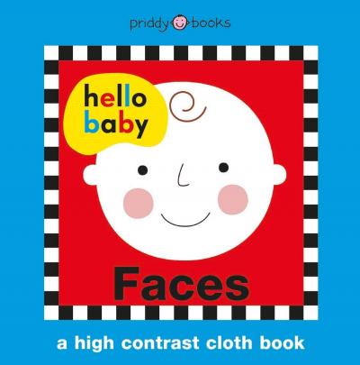 Hello Baby Faces Cloth Bk