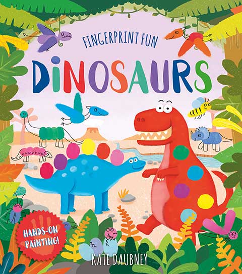 Fingerprint Fun: Dinosaurs - BookMarket