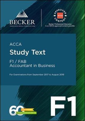 Becker Acca 2017-18 F1 Sb - BookMarket
