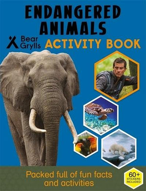 Bear Grylls Activity Book :  Endangered Animals - BookMarket