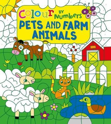 Colour By Numbers: Pets & Farm Animals
