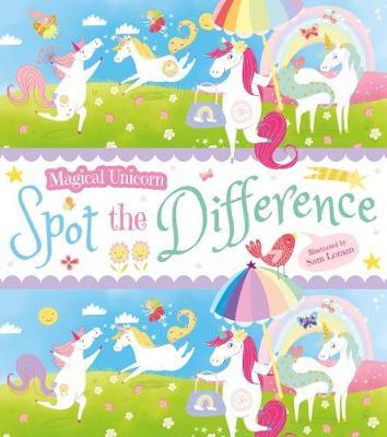 Magical Unicorn Spot Difference Act Bk - BookMarket
