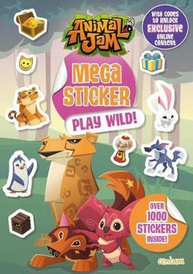 Animal Jam Mega Sticker Play Wild! - BookMarket