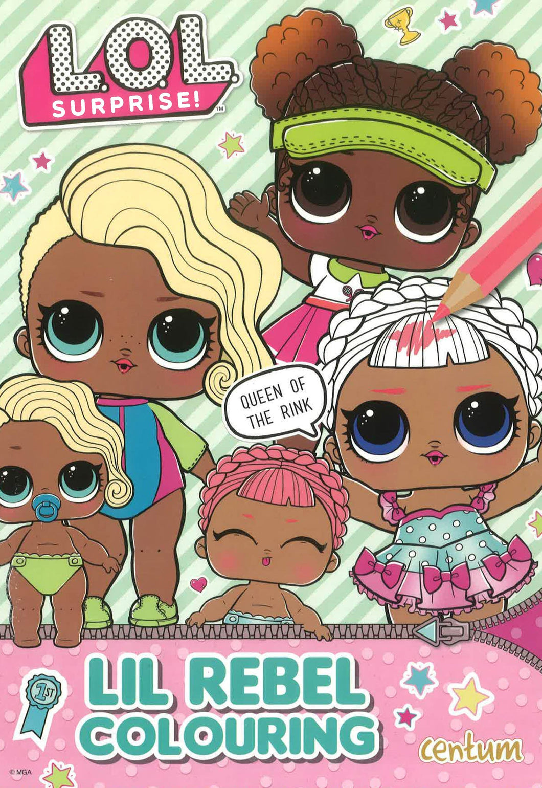 Lol Surprise Colouring Bk