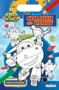 Super Wings Colouring & Carry