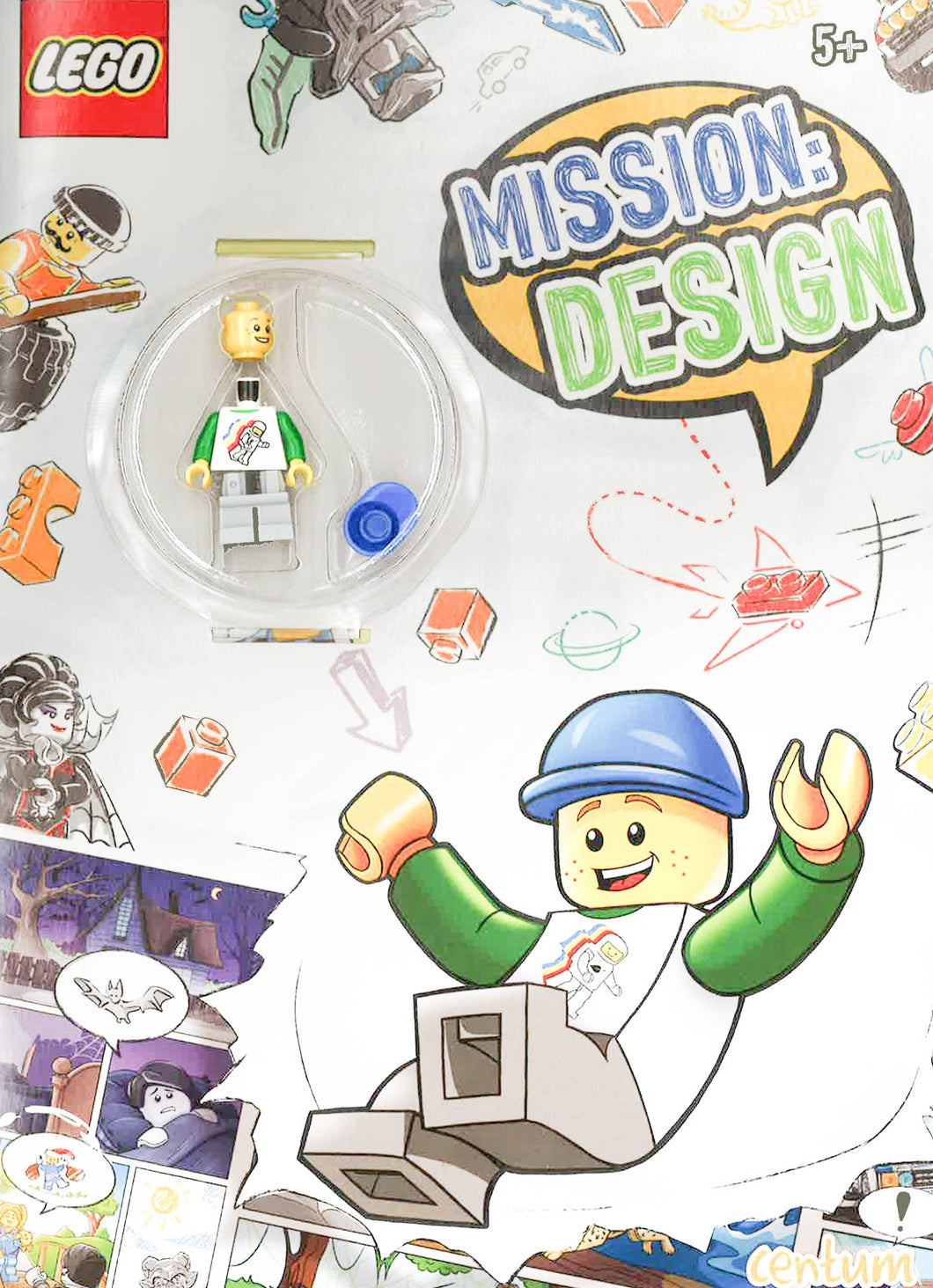 Lego City Mission Design +Minifig