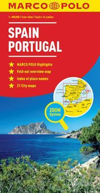 Marco Polo Map: Spain/Portugal 1E - BookMarket