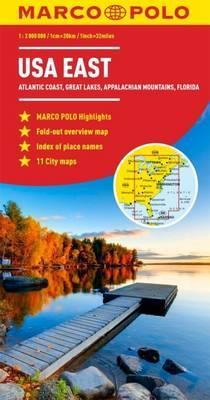 Marco Polo Map: Usa East 2E /Map - BookMarket