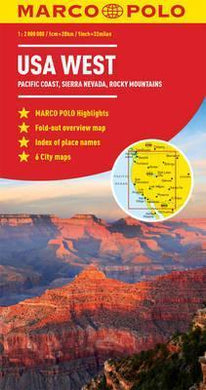 Marco Polo Map: Usa West Coast 2E /Map - BookMarket
