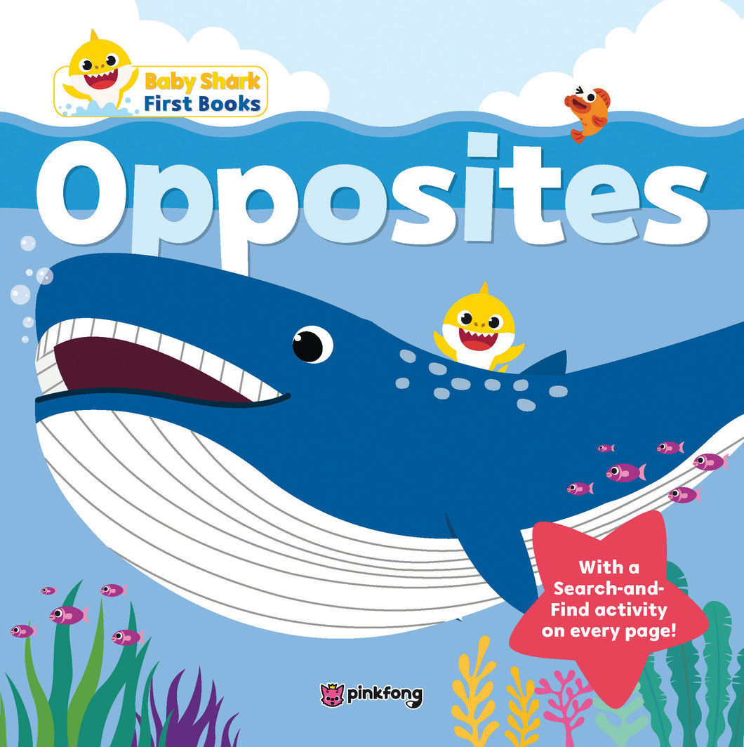 Baby Shark My First Book Of Opposites - BookMarket