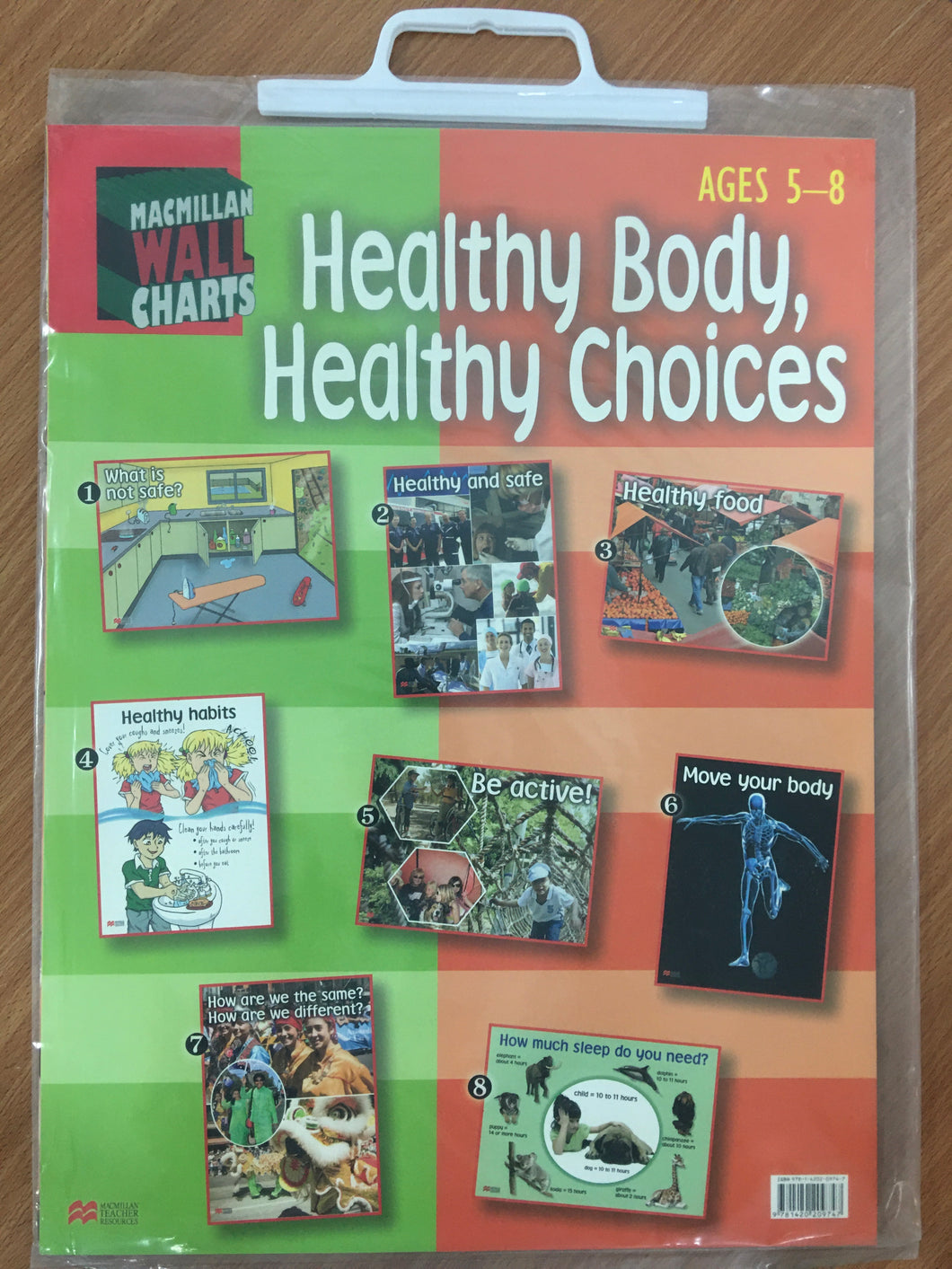 Healthy Body, Healthy Choices Wallchart Ages 5 to 8