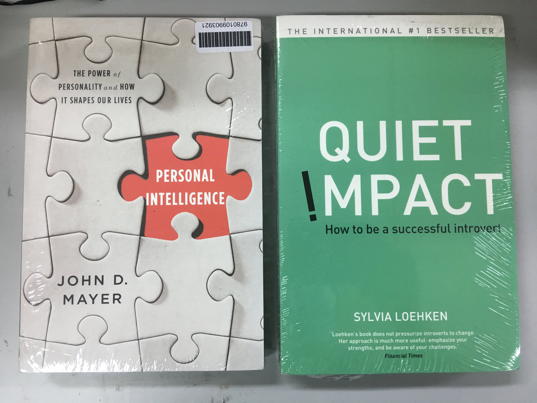Personality Plus Pack 2 in 1 (Personal Intelligence + Quiet Impact ) - BookMarket