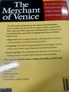 The Merchant Of Venice : For Study and performance