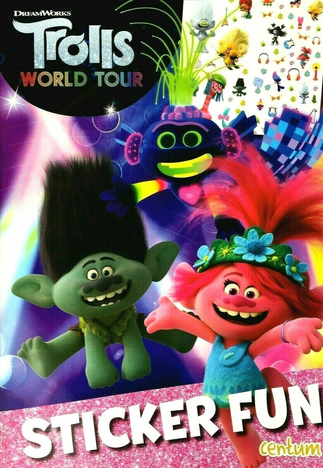 Trolls World Tour Sticker Fun