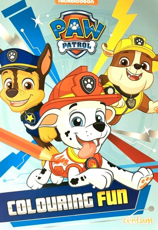 Paw Patrol Colouring Fun